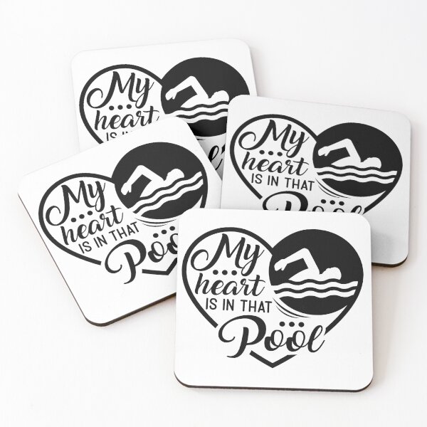 Item preview, Swimmer quote  :My heart is in that pool  designed and sold by remonss.