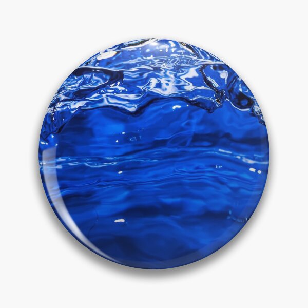 Item preview, Salpicaduras de agua azul designed and sold by ArtistPlayStore.
