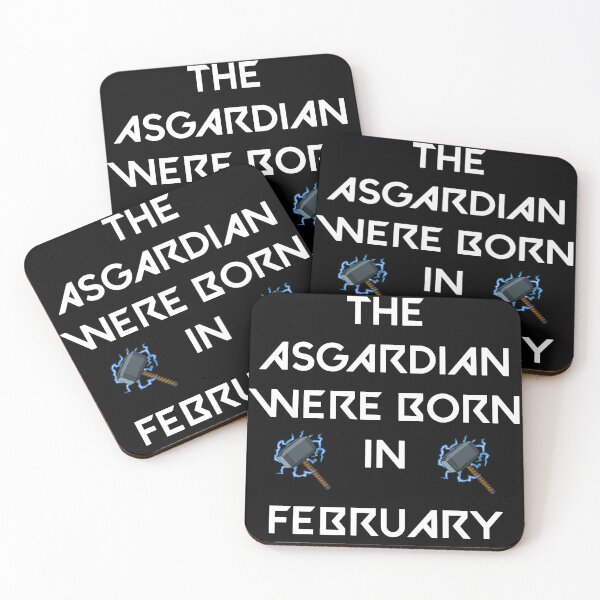 Item preview, THE ASGARDIAN WERE BORN IN FEBRUARY designed and sold by goseriesfilms.