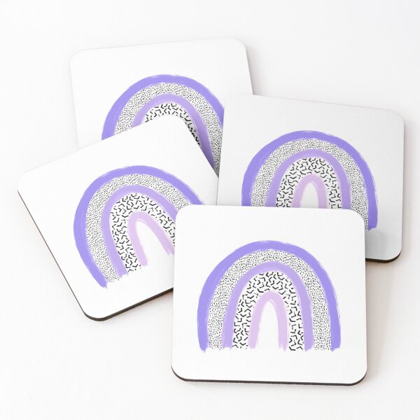 Item preview, Purple Textured Rainbow designed and sold by Elise Barker.
