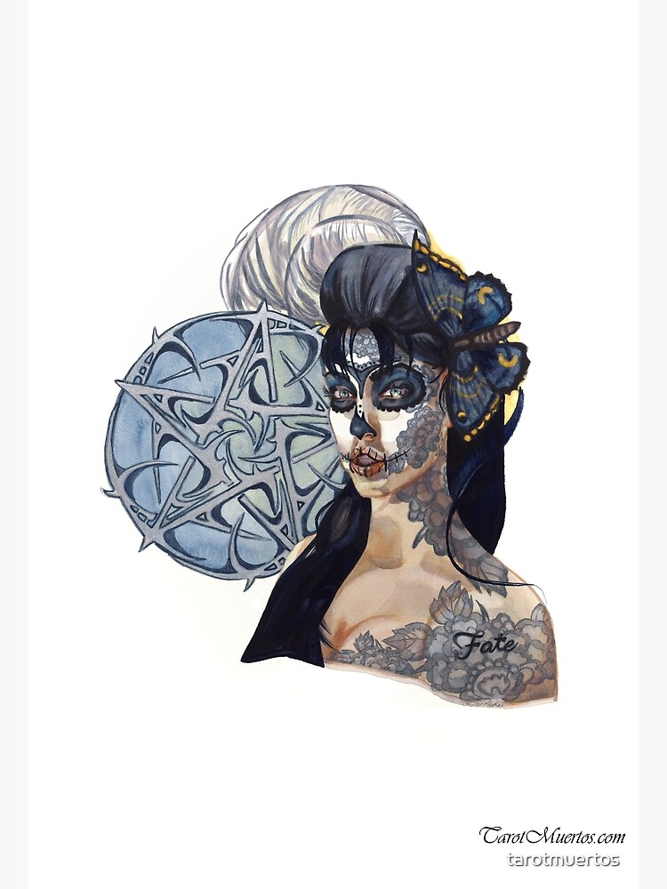Thumbnail 3 of 3, Poster, The Star - La Estrella designed and sold by tarotmuertos.