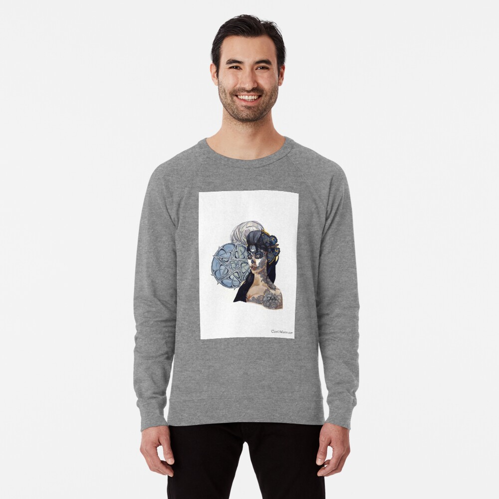 Item preview, Lightweight Sweatshirt designed and sold by tarotmuertos.