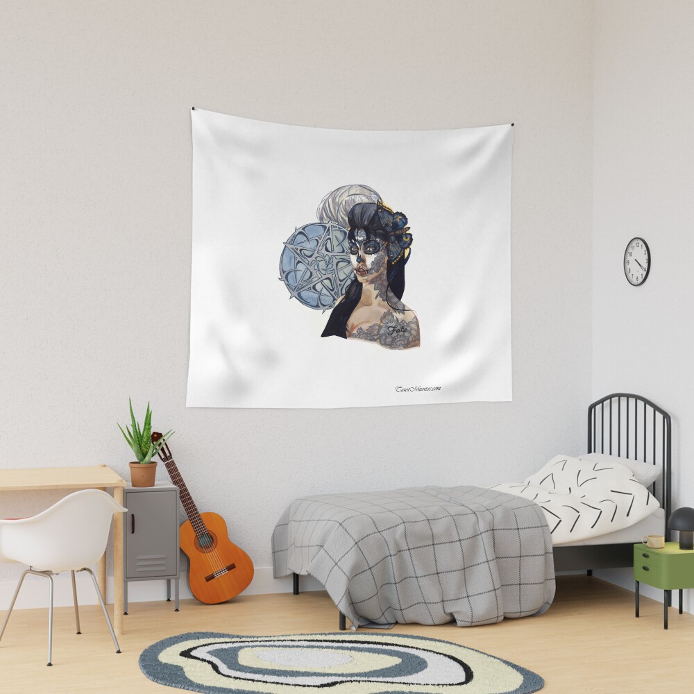 Item preview, Tapestry designed and sold by tarotmuertos.