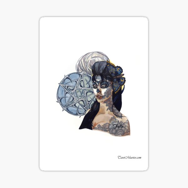 Item preview, The Star - La Estrella designed and sold by tarotmuertos.
