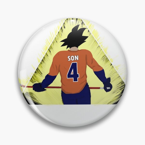 Item preview, son goku lookalike playing hockey designed and sold by Kennard Burnett Jr.