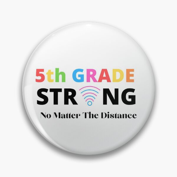 Item preview, 5th GRADE STRONG NO MATTER THE DISTANCE  designed and sold by Isheilstylish.