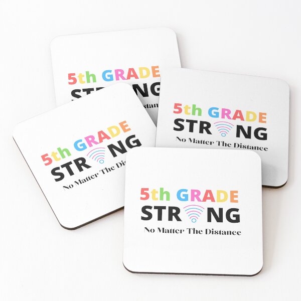 Item preview, 5th GRADE STRONG NO MATTER THE DISTANCE  designed and sold by Isheilstylish.