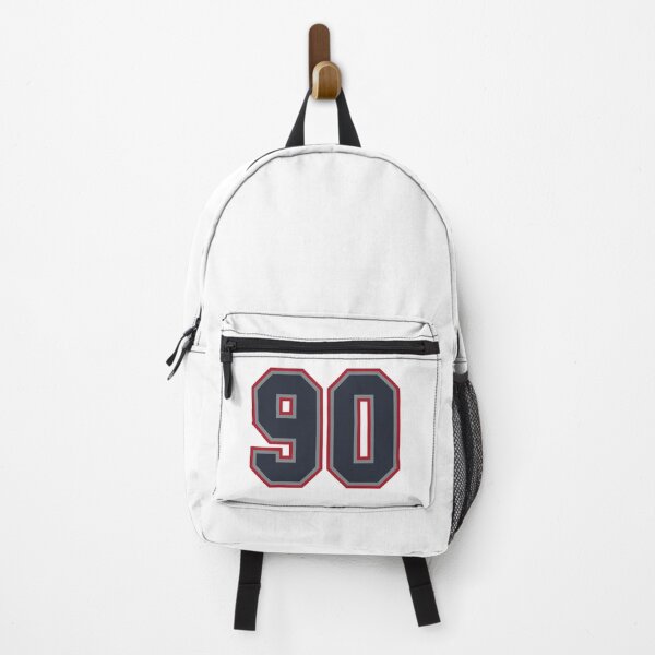 Item preview, 90 Navy Grey Red Sports Number Ninety-One designed and sold by HelloFromAja.