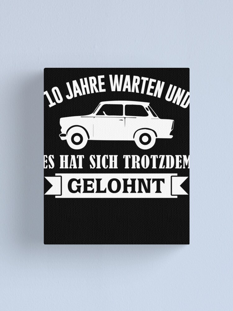 Imagen 1 de 3, Lienzo con la obra Trabant de la RDA, diseñada y vendida por Flowaner.