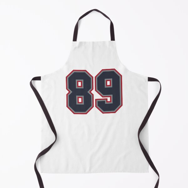Item preview, 89 Navy Grey Red Sports Number Eighty-Nine designed and sold by HelloFromAja.