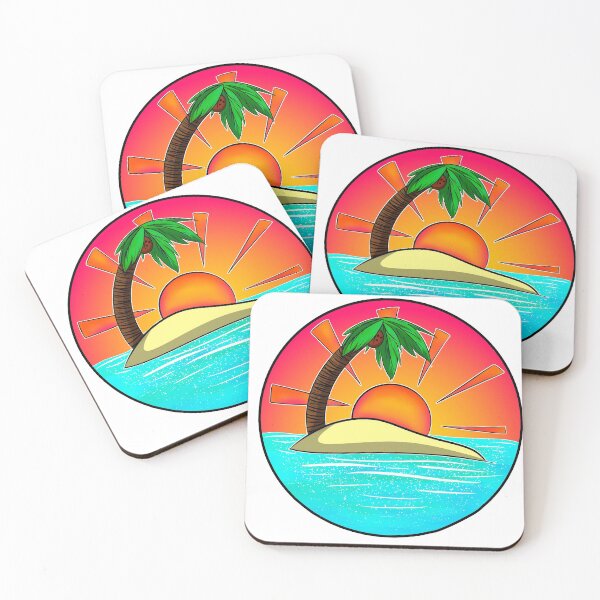 Item preview, Patch of Paradise (Original + Sunrise) designed and sold by LitehouseKeepr.