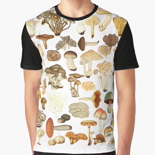 Forest Floor Shirt Wild Mushroom Shirt Mushroom Shirt