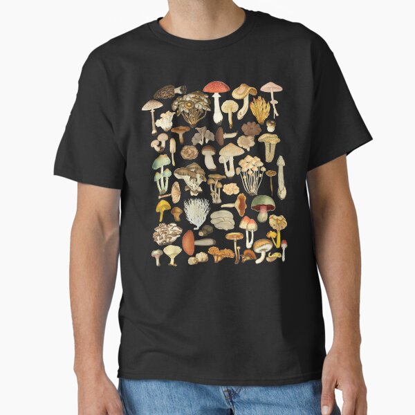 Aperçu de l'œuvre Champignon Amant Botanique Champignons Plantes Morel Psychédélique Champignon Forager Champignon Cadeau créée et vendue par madeulaugh.