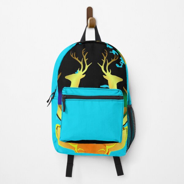 Item preview, Deer silhouette with light Blues designed and sold by SueSakpal.