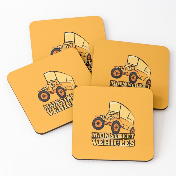 Item preview, Main Street Vehicles Team Yellow designed and sold by Imgineer2017 Designs.
