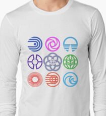 EPCOT-Pavillons Langarmshirt