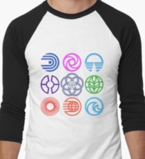 EPCOT Pavilions Men's Baseball ¾ T-Shirt