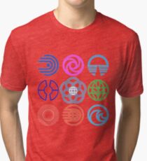 EPCOT-Pavillons Vintage T-Shirt