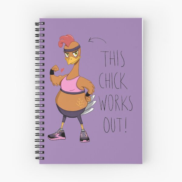 Item preview, This Chick Works Out!  designed and sold by TanjaKosta.