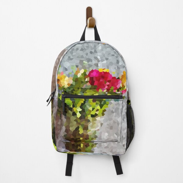 Item preview, Pixelated - red and yellow roses in a vase designed and sold by ellenhenry.