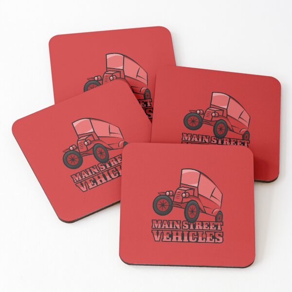 Item preview, Main Street Vehicles Team Red designed and sold by Imgineer2017 Designs.