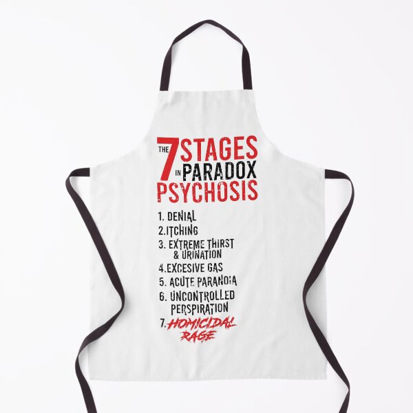 Item preview, UMBRELLA ACADEMY 2: THE 7 STAGES IN PARADOX PSYCHOSIS (WHITE/GRUNGE) designed and sold by FunGangStore.
