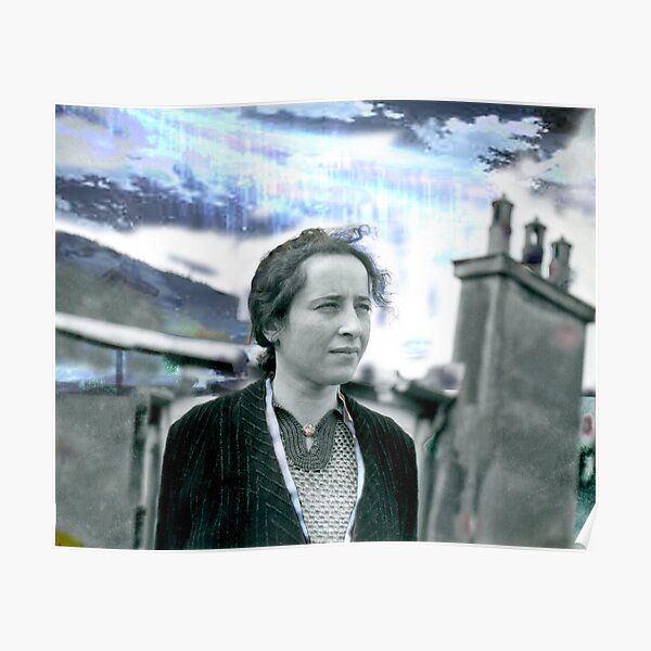 Hannah Arendt Posters Redbubble