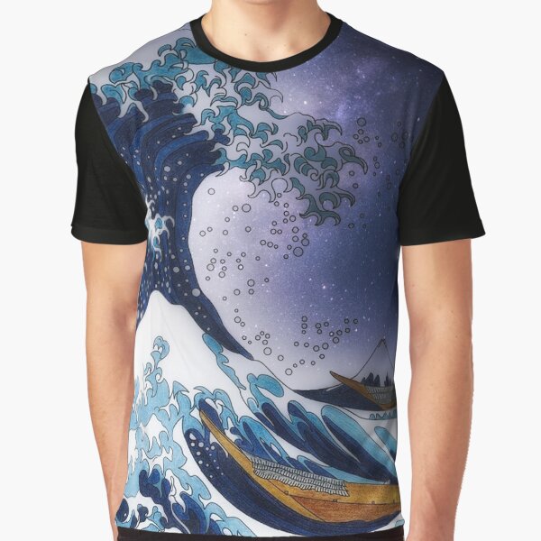 Copie de Vague de Kanagawa 19 T-shirt graphique