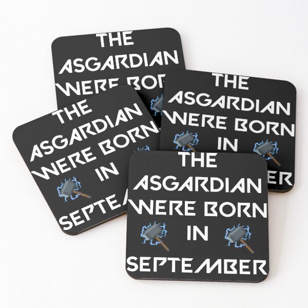 Item preview, THE ASGARDIAN WERE BORN IN SEPTEMBER designed and sold by goseriesfilms.