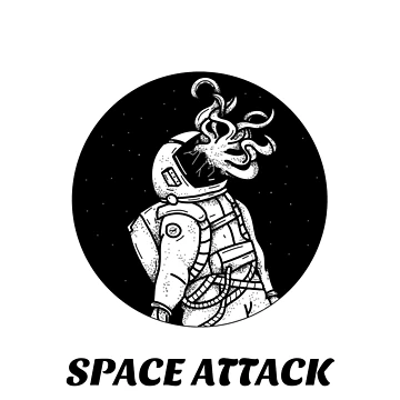 Artwork thumbnail, Space Attack by Ruthria