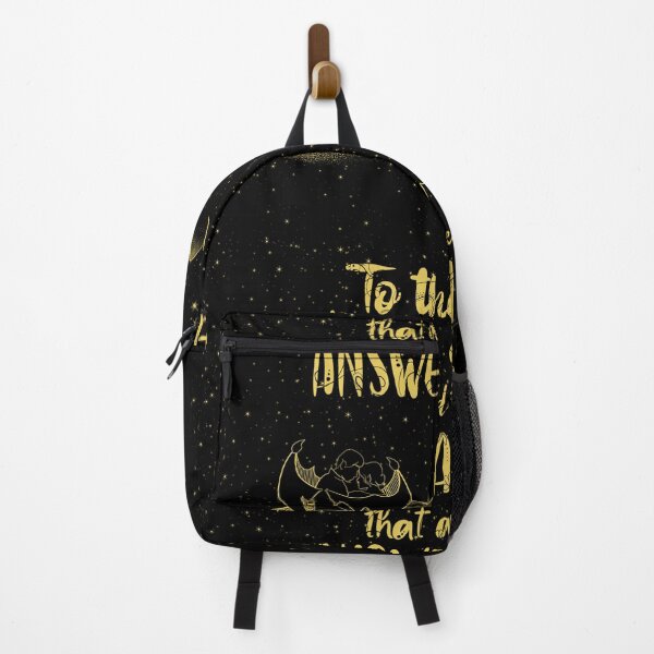 Item preview, 'To the stars who listen and the dreams that are answered' Design in gold and black designed and sold by apencilholder.