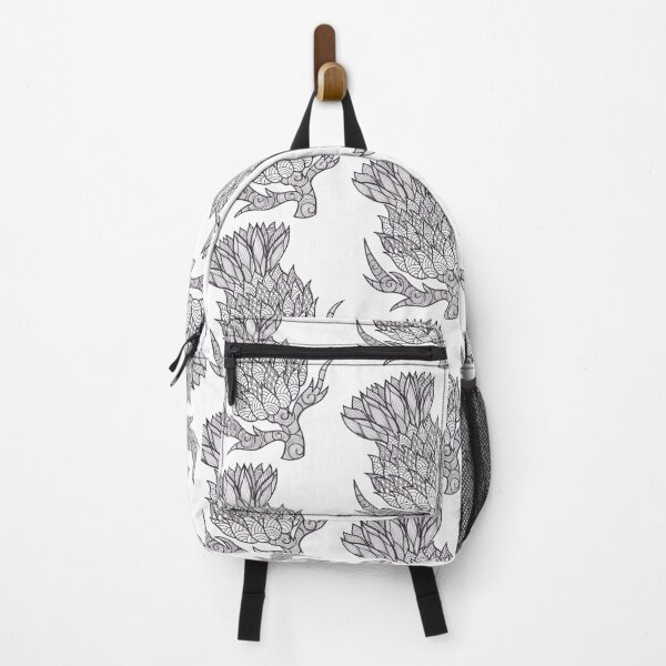 Item preview, Thistle black and white doodle designed and sold by Bake-my-Design.