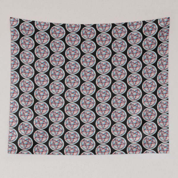 Item preview, Glitchy satanist symbol designed and sold by Zach Muchhala.