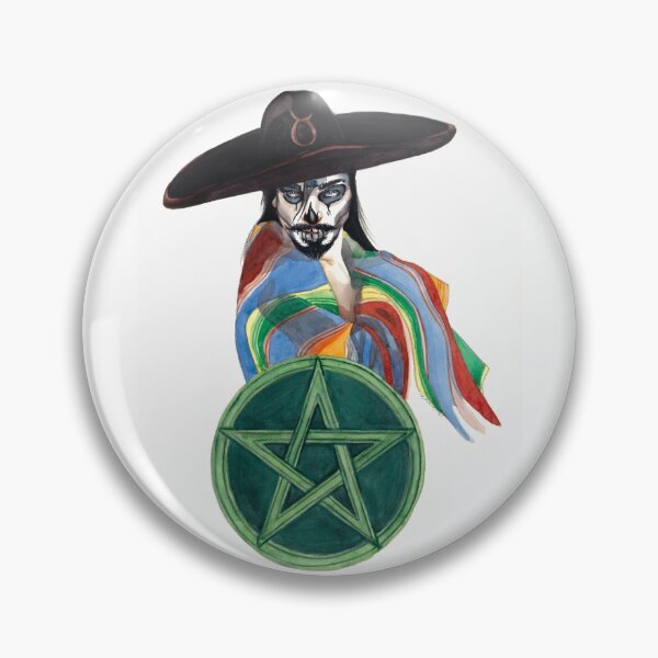 Artikelvorschau, König der Pentacles - Rey de Pentaculos entworfen und verkauft von tarotmuertos.