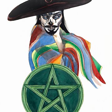 Artwork thumbnail, King of Pentacles - Rey de Pentaculos by tarotmuertos
