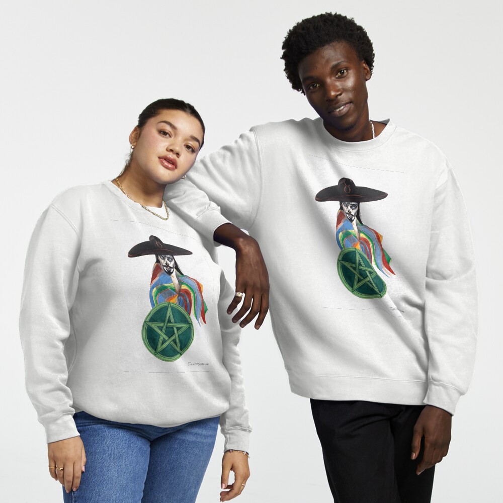 Item preview, Pullover Sweatshirt designed and sold by tarotmuertos.