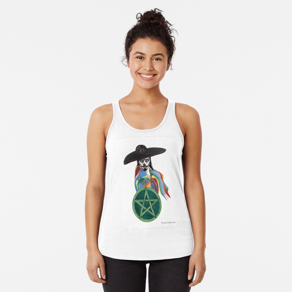 Item preview, Racerback Tank Top designed and sold by tarotmuertos.