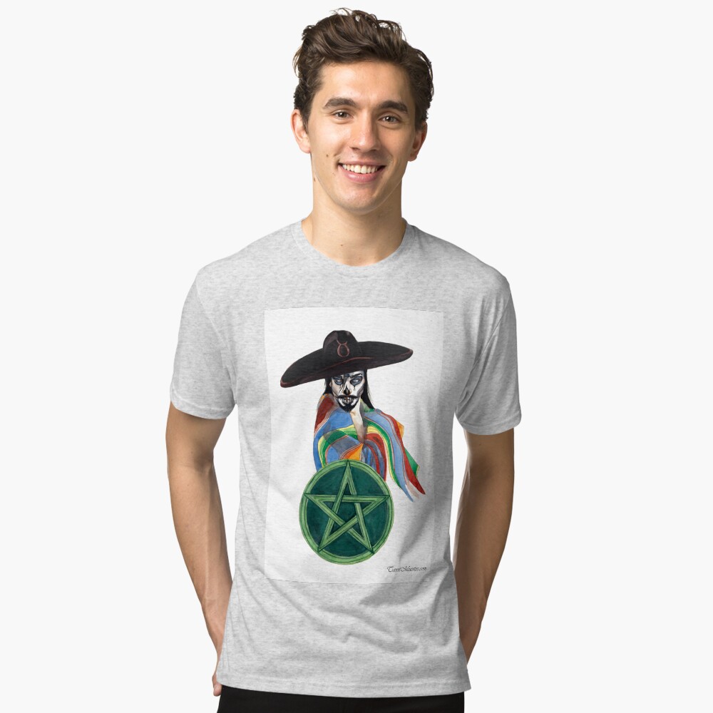 Item preview, Tri-blend T-Shirt designed and sold by tarotmuertos.