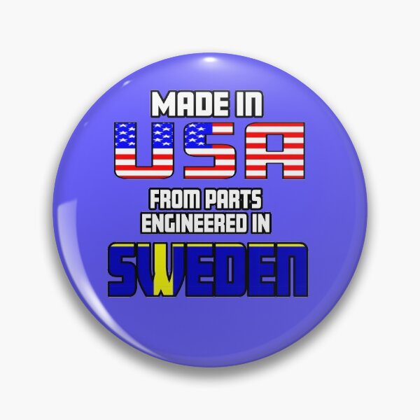 Item preview, Made in USA of parts engineered in Sweden  designed and sold by funnytshirtemp.