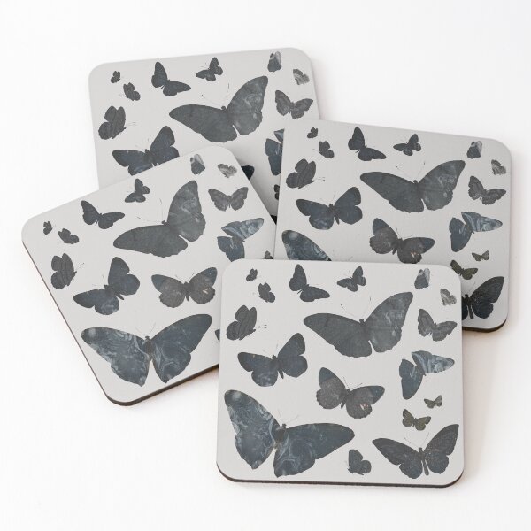 Item preview, Butterfly blended in black abstract designed and sold by Junsu Lim.