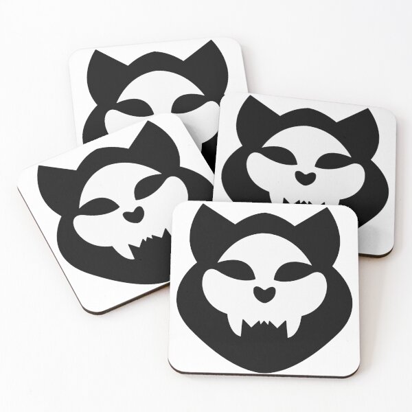 Item preview, Reaper Cat Black & White Sticker designed and sold by SoLittleSteph.