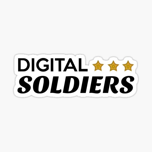 Digital Soldiers (1) Sticker
