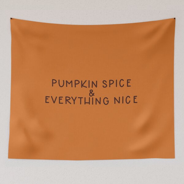 Item preview, Pumpkin Spice & Everything Nice fall quote  designed and sold by WildeandCo.