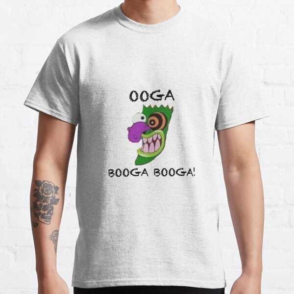 Ooga Booga T Shirts Redbubble - roblox booga booga how to get jelly