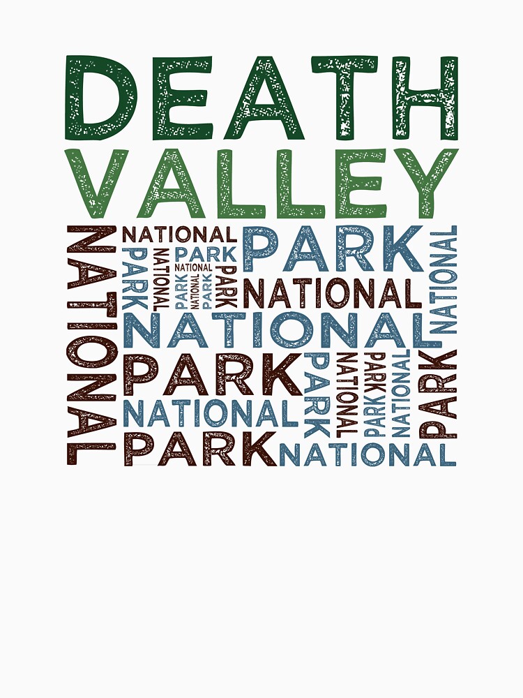 death valley national park t shirt