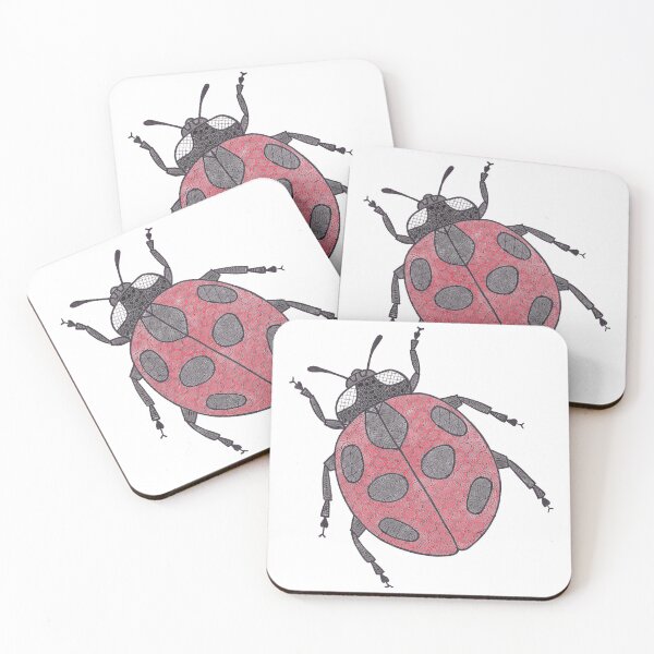 Item preview, Lady Bird Doodle coloured designed and sold by Bake-my-Design.
