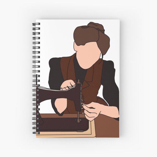 Item preview, Bernadette Banner - Vintage Sewing Woman designed and sold by Faithmichele.