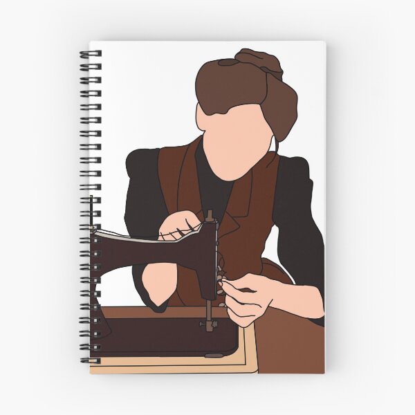 Item preview, Bernadette Banner - Vintage Sewing Woman designed and sold by Faithmichele.