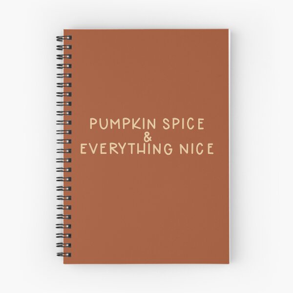 Item preview, Pumpkin Spice & Everything Nice fall quote  designed and sold by WildeandCo.