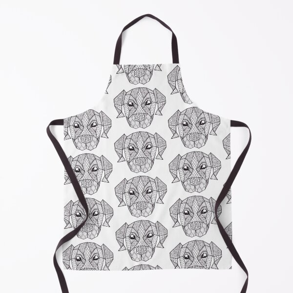 Item preview, Lab Puppy black and white Doodle designed and sold by Bake-my-Design.